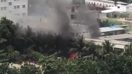 Bangladeş’te askeri eğitim uçağı okul kampüsüne düştü