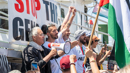 Handala Gazze ablukasını kırmak için ilerliyor: Yolcular arasındaki Fransız vekilden Macron hükümetine sert eleştiri