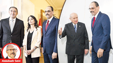 MİT Başkanı Kalın’ın temasları