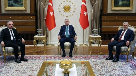Cumhurbaşkanı Erdoğan, Azerbaycan Cumhuriyeti Başsavcısını kabul etti