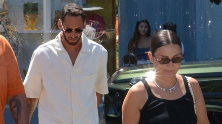 Hakan Çalhanoğlu alışveriş turunda