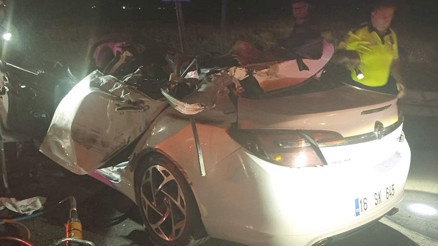 Aynı aileden 3 ölü 1 yaralı, eve dönüş yolunda kaza