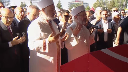 Orman şehidi AKUT gönüllülerine veda