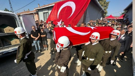 Şehit Üsteğmen Tuğrul Özsu, son yolculuğuna uğurlandı
