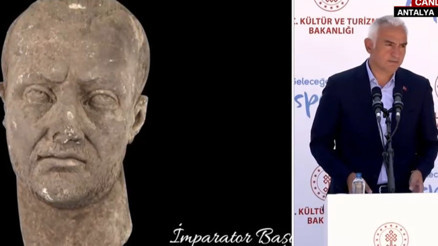 Aspendos Antik Kentinde yeni buluntu Aspendos Antik Kentinde yeni buluntu