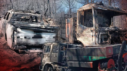 10 orman savaşçısı hayatını kaybetmişti Facianın yaşandığı bölgenin görüntüleri ortaya çıktı