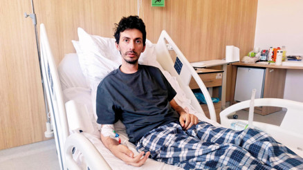 Bebeğimizi camdan sarkıttık