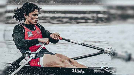 Milli kürekçi Cevdet Ege Mutlu, dünya 23 yaş altı şampiyonu oldu