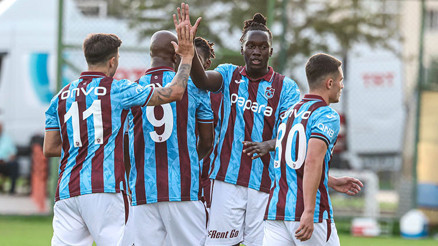 Trabzonspor’da bireysel performanslar parladı, genç oyuncular göze girmeye çalıştı