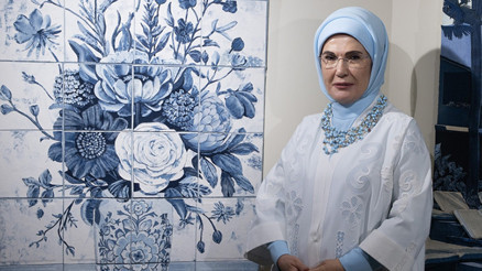Emine Erdoğan, Bahçedeki Sırlar sergisinin açılışını yaptı