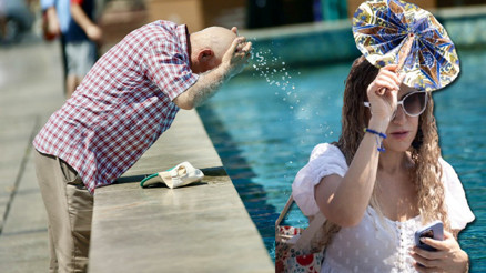 Gölgede bile nefes alınmıyor, hayat durdu Türkiyede sıcaklığın en yüksek ölçüldüğü 3 kent belli oldu