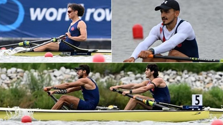 Kürek Milli Takımından 3 altın madalya Şampiyonaya Fenerbahçe damgası Kürek Milli Takımından 3 altın madalya Şampiyonaya Fenerbahçe damgası