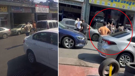 Sanayide fiyat tartışması silahlı kavgaya dönüştü O anlar kamerada Sanayide fiyat tartışması silahlı kavgaya dönüştü O anlar kamerada