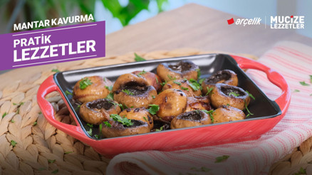 Mantar kavurma tarifi | Mucize Lezzetler