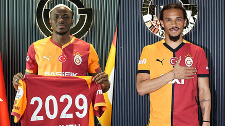 Galatasaray-Lazio maçında imza şov