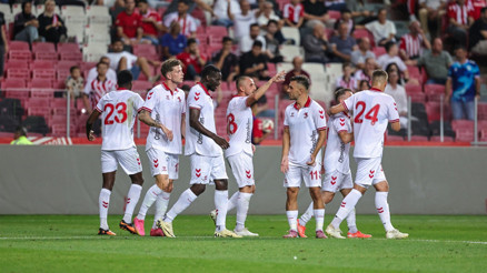 Samsunspor hazırlık maçını tek golle kazandı