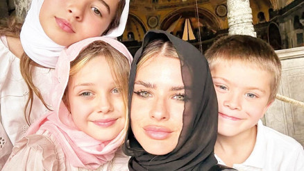 Oyuncu China Suárez ve çocukları Türkiye’de