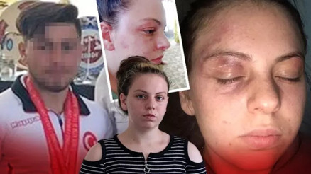 Kendisini darbeden milli sporcu eşinden şikayetçi oldu