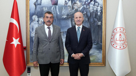 Bakan Tekin YÖK Başkanı’nı kabul etti