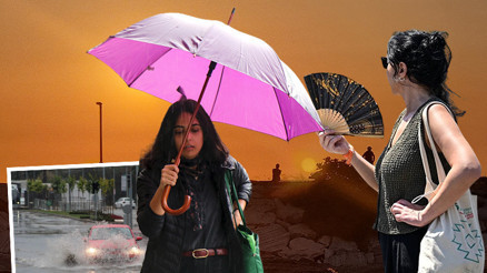 Aşırı sıcak hava, sağanak, ve kuvvetli rüzgar... Meteoroloji bölge bölge, gün gün açıkladı