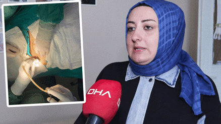 Sultangazideki özel hastanede skandal Karnında dren hortumu unutuldu... Hem beni suçladılar hem dalga geçtiler