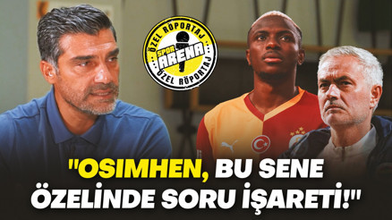 Mustafa Sarp: Mourinho eleştirileri hak etti | Osimhen transferi tek | Arda Turan değerlendirmesi Mustafa Sarp: Mourinho eleştirileri hak etti | Osimhen transferi tek | Arda Turan değerlendirmesi
