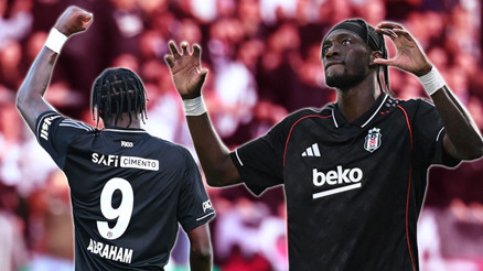 Beşiktaşta Tammy Abraham fırtınası: Yarım saat içinde ilk hat-trickini yaptı, tarihe geçti