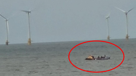 Kürek takımını yasadışı göçmenler sandı: Sahil güvenliği alarma geçirdi