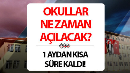 MEB OKULLARIN AÇILIŞ TARİHİ 2025: OKULLAR NE ZAMAN AÇILACAK ⏳ Sayaç işliyor: 1 aydan az kaldı Yaz tatili ne zaman bitecek, Okullar Eylülün kaçında açılacak MEB 2025 - 2026 Eğitim ve Öğretim Dönemi başlangıç tarihi
