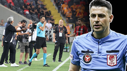Gaziantep FK - Galatasaray maçında tartışmalı hakem kararları Penaltı sonrası yoğun tepki