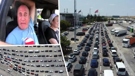 Kapıkule’de gurbetçilerin dönüş yolculuğu sürüyor