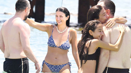 Çeşme’de aile saadeti