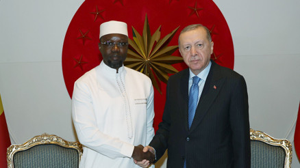 Cumhurbaşkanı Erdoğan, Senegal Başbakanını kabul etti
