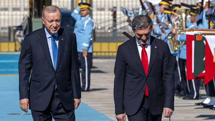 Cumhurbaşkanı Erdoğan, Gürcistan Cumhurbaşkanı Kavelashvili’yi törenle karşıladı