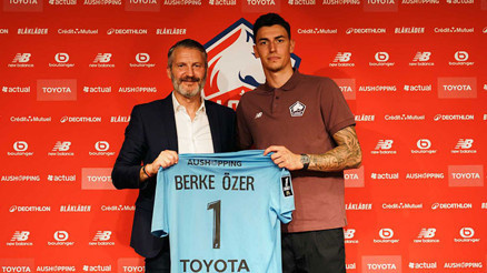 Berke Özer resmen Lillede