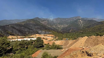 Mersin ve Hatayda alevlerle mücadele