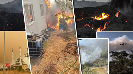 Son dakika... Orman yangınlarıyla mücadele sürüyor Bakan Yumaklı son durumu paylaştı Son dakika... Orman yangınlarıyla mücadele sürüyor Bakan Yumaklı son durumu paylaştı