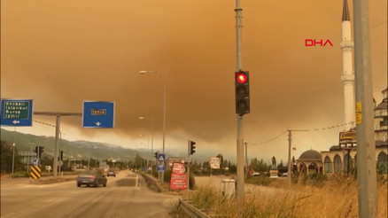 Bursa’da maki yangını