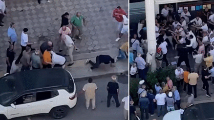Samsun’da CHP delege seçiminde çıkan kavga kamerada