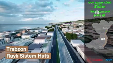 Ulaştırma ve Altyapı Bakanı Uraloğlundan Trabzon Raylı Sistem Hattı Projesine ilişkin açıklama