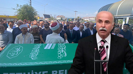 Otomobilin çarpması sonucu hayatını kaybeden eski vekil toprağa verildi