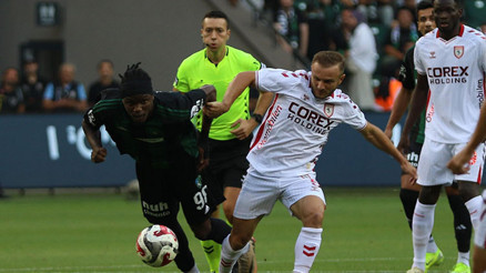 Kocaelispor-Samsunspor maçında penaltı VARdan döndü: Sana helal olsun