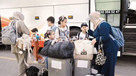 411 bin 649 Suriyeli dönüş yaptı