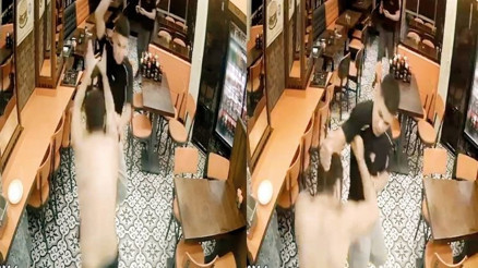 Ensesine bıçak sapladı