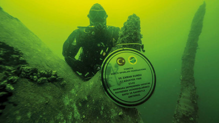 Batık şehir kamerada