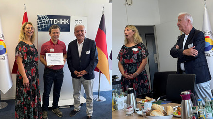 TD-IHK’lılar iş kahvaltısında buluştu