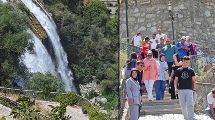 Türkiyenin en büyüğü bölgenin önemli simgesi Yerli ve yabancı turist akın ediyor Türkiyenin en büyüğü bölgenin önemli simgesi Yerli ve yabancı turist akın ediyor