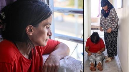 Hiç kimseye dokunamıyor, günde 6 saat banyoda kalıyor Hiç kimseye dokunamıyor, günde 6 saat banyoda kalıyor