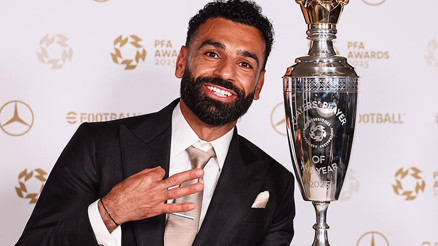 İngilterede yılın futbolcusu Salah