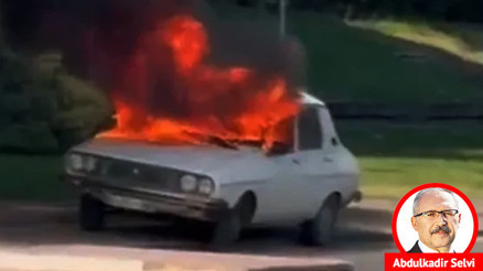 Meclis önünde beyaz Toros’la verilen mesaj